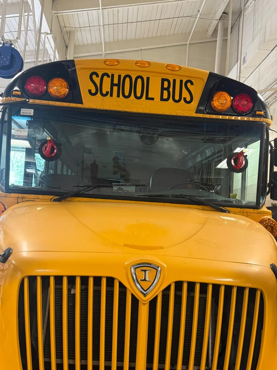 School bus windshield replacement